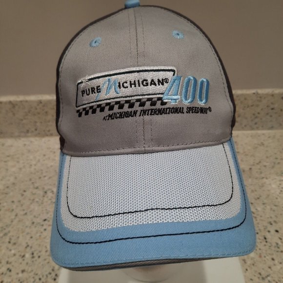 NASCAR Pure Michigan 400 Michigan International Speedway MIS Baseball Hat - Picture 1 of 5